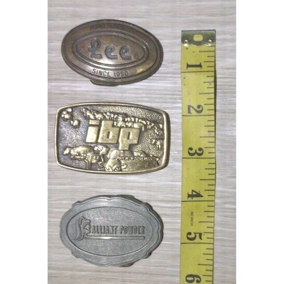 3 Vintage Kid Belt Buckle's - Picture 3 of 3